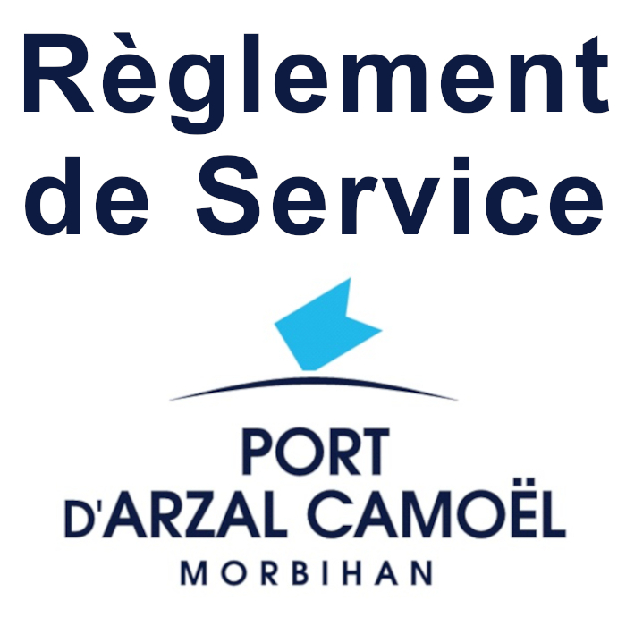 Documentation règlement de service du port d'Arzal-Camoël