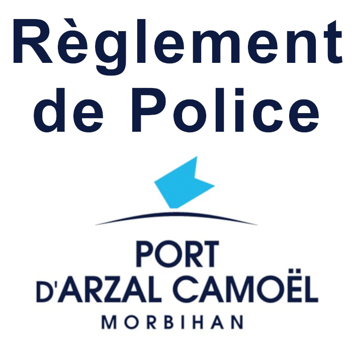 Documentation règlement de police du port d'Arzal-Camoël