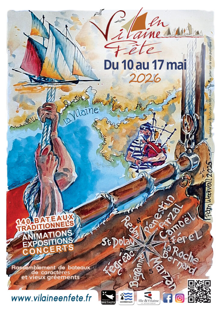 Affiche de l'édition 2026 de Vilaine En Fête